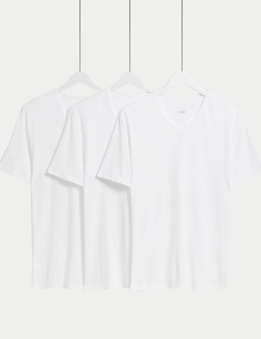 M&s mens white vests online