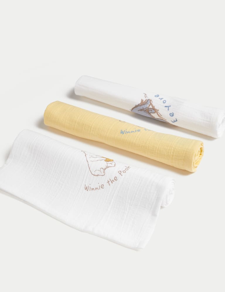 Winnie the pooh muslin squares 2025