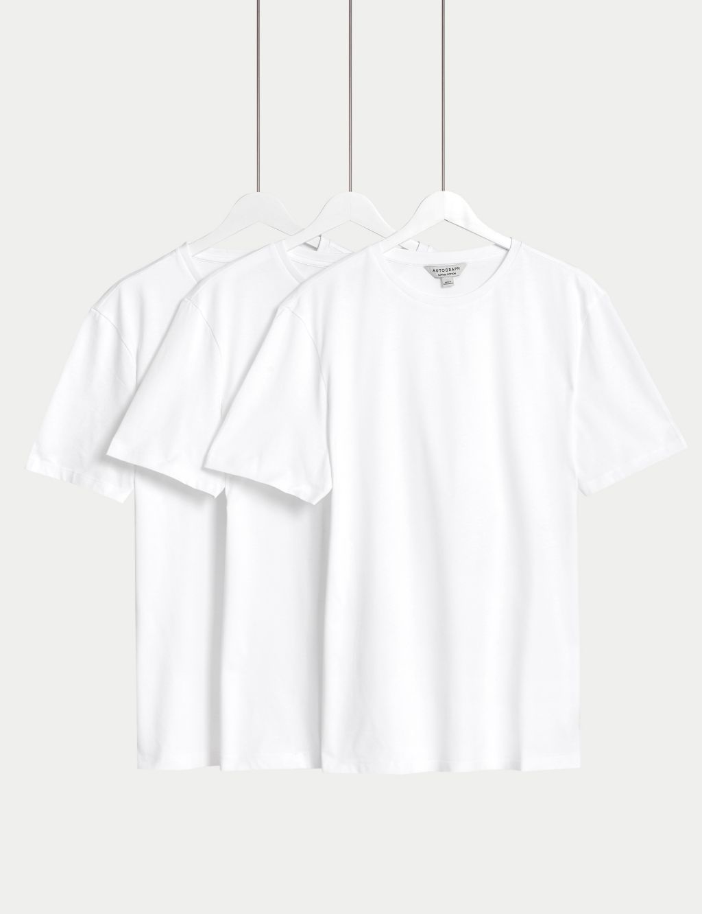 3pk Pure Supima® Cotton T-Shirts 3 of 5