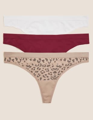3-PK 60% off RRP 2-PACK 1 Size Large / 7 DKNY Briefs / Thongs