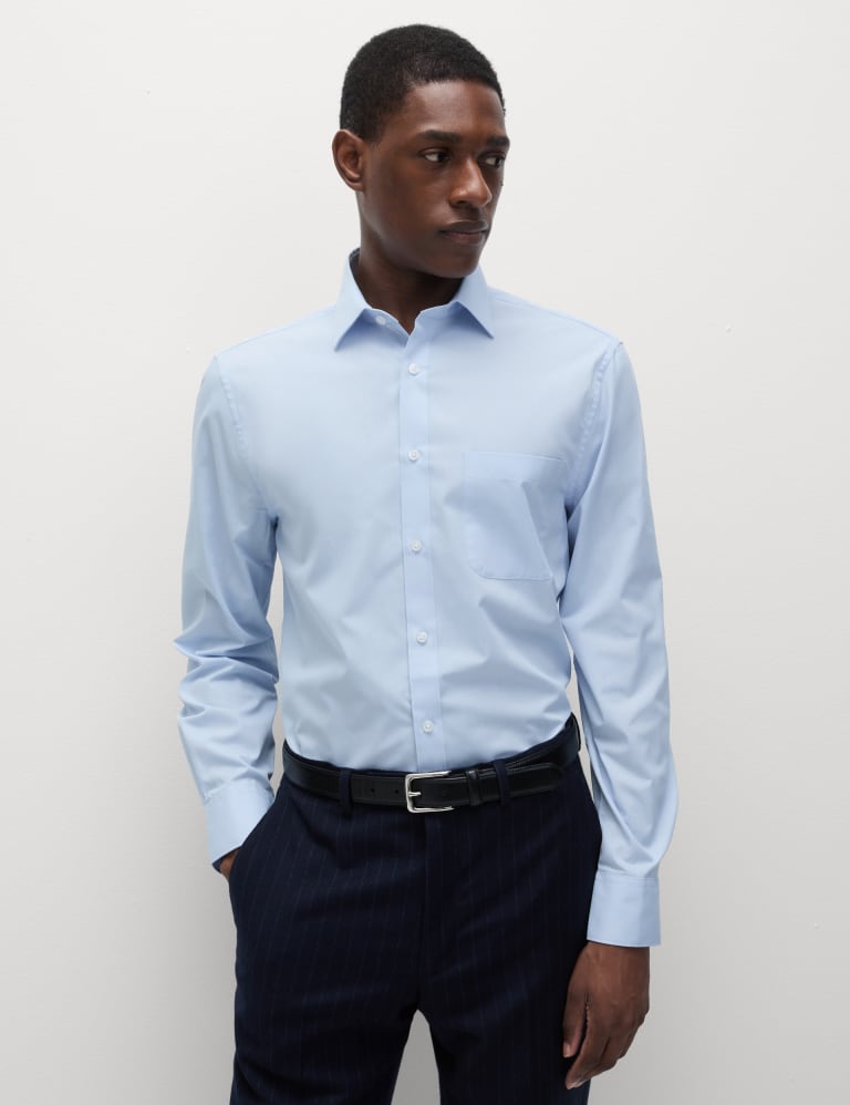 3pk Slim Fit Cotton Blend Long Sleeve Shirts 2 of 4