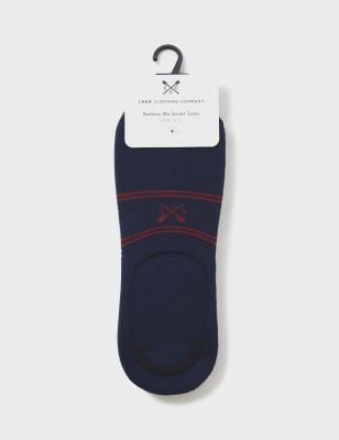 3pk Striped Trainer Socks | Crew Clothing | M&S