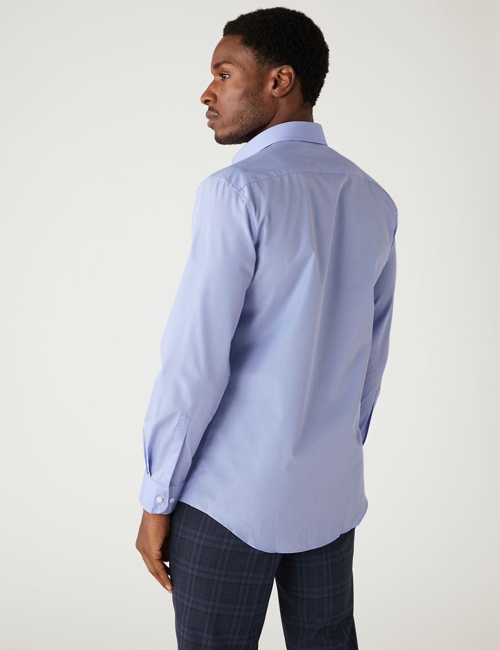 3pk Tailored Fit Cotton Blend Shirts 4 of 7