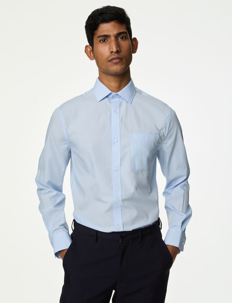 3pk Tailored Fit Long Sleeve Shirts 3 of 7