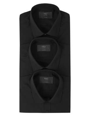3pk Tailored Fit Short Sleeve Shirts Image 1 of 1