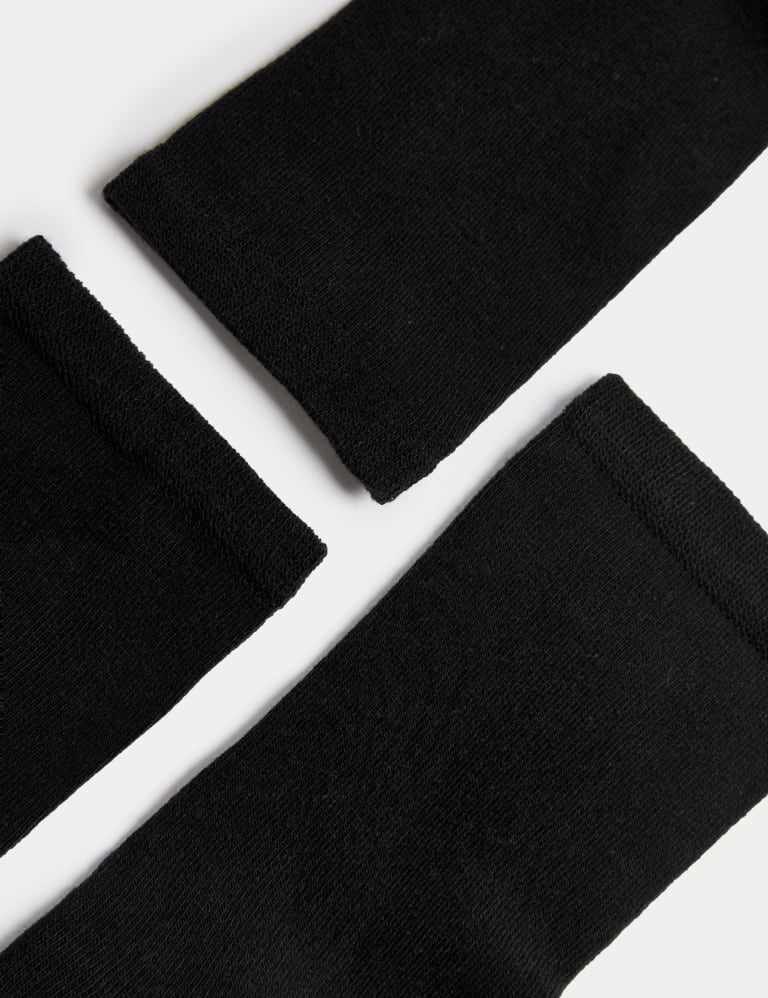 3pk Thermal Seamless Toes Ankle High Socks 2 of 3