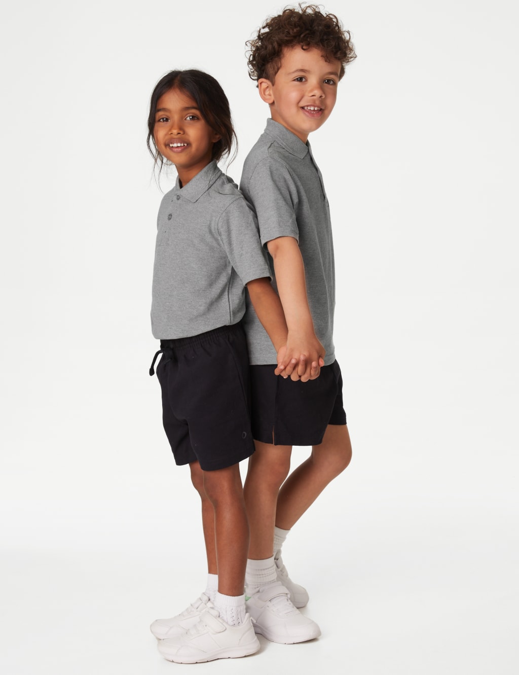 3pk Unisex Pure Cotton School Polo Shirts (2-16 Yrs) 3 of 5