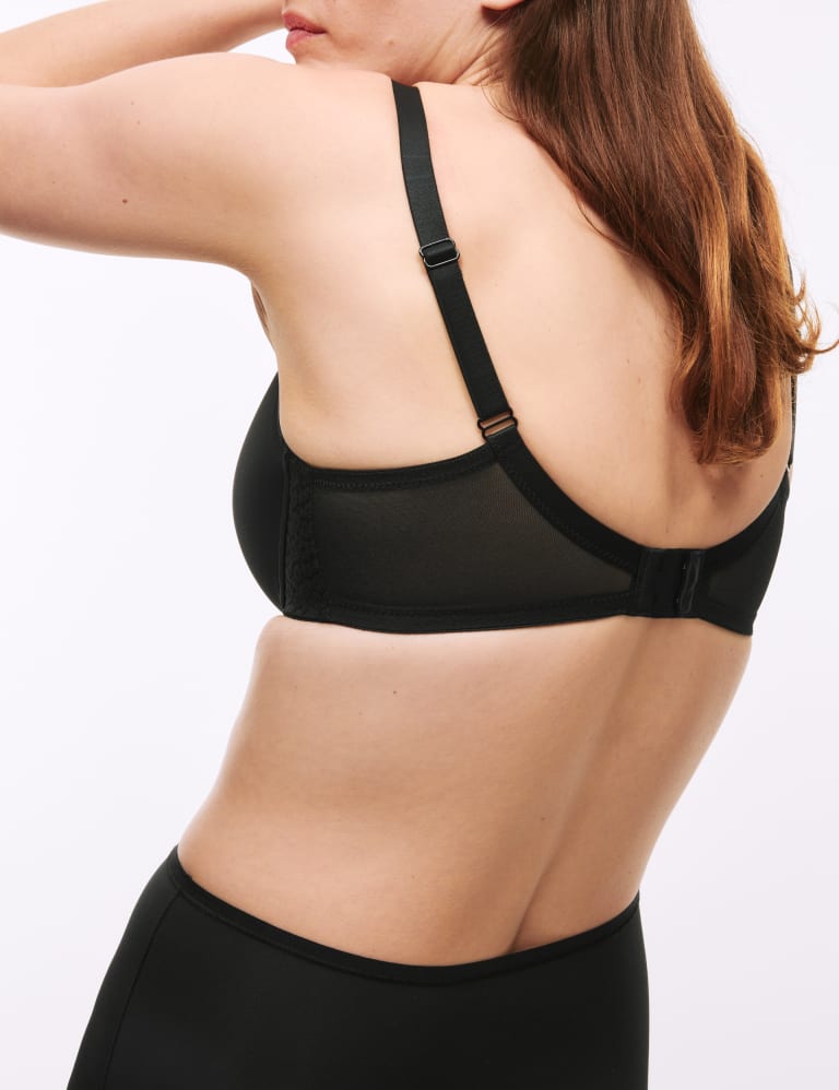 Fuller Bust Seamless Nursing Bra (F-H cups) - Black