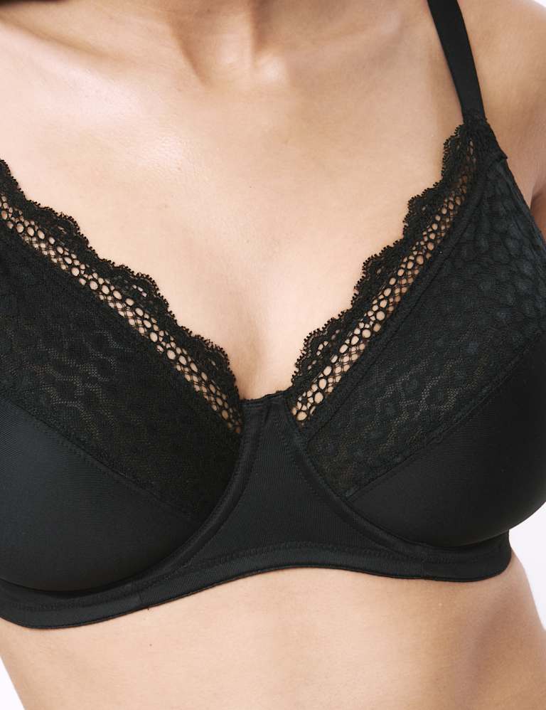 3pk Wired Full Cup Minimiser Bras CH M&S Collection M&S