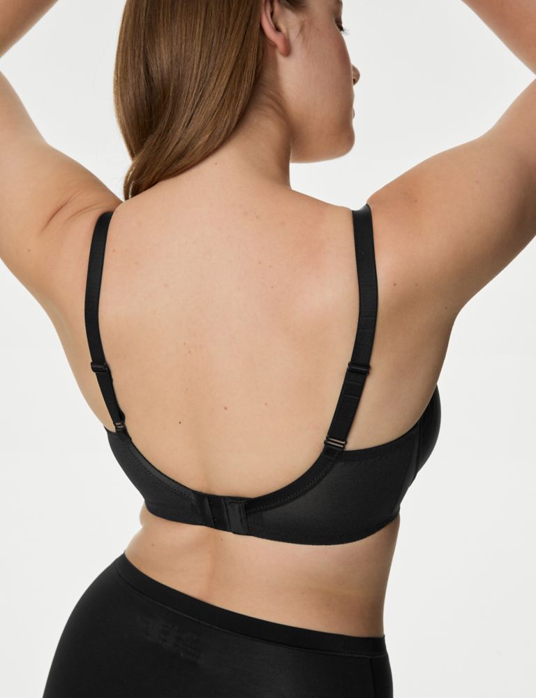 NEW M&S MINIMISER - WITH NON-SLIP STRAPS SMOOTHING FULL CUP BRA