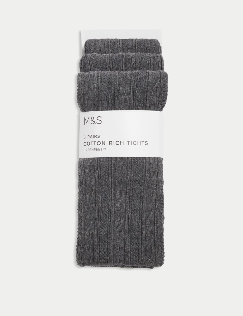 Grey knit tights online
