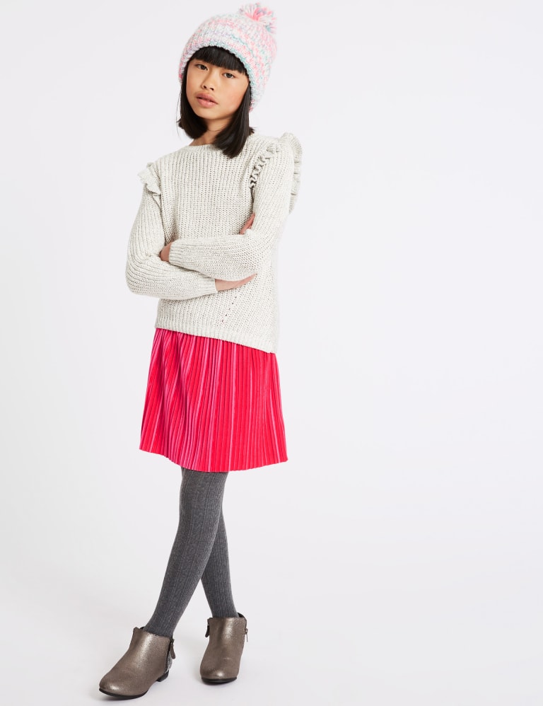 Kids cable knit tights cheap