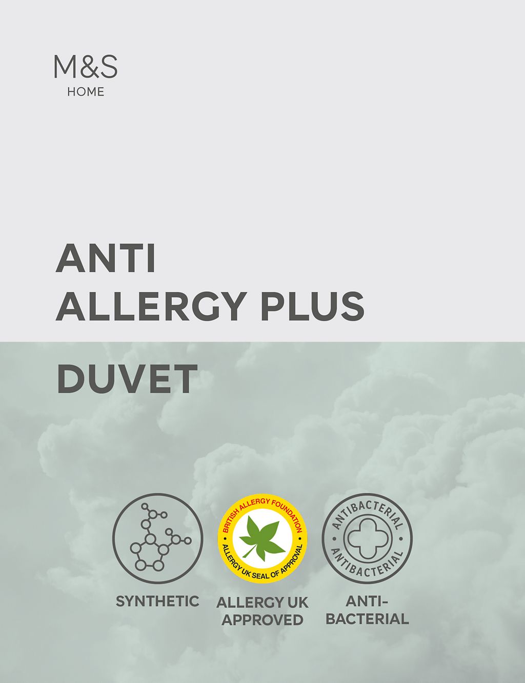 4.5 Tog Anti Allergy Plus Duvet 3 of 4