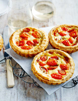 4 Baby Plum Tomato Camembert Tarts M S