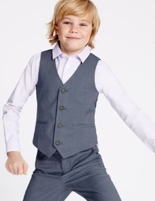 4 on sale button waistcoat