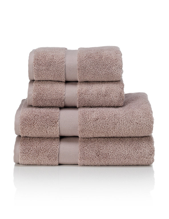 4 Cotton Quick Dry Bale Towels Image 1 of 2