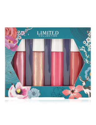 4 Lip Gloss Gift Set Limited Collection M&S