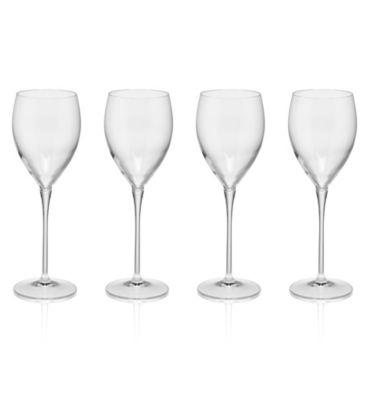 4 Magnificio White Wine Glasses Image 1 of 1