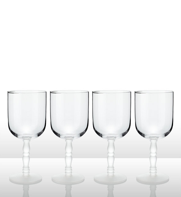 4 Marcel Wanders Wine Glasses Image 1 of 2