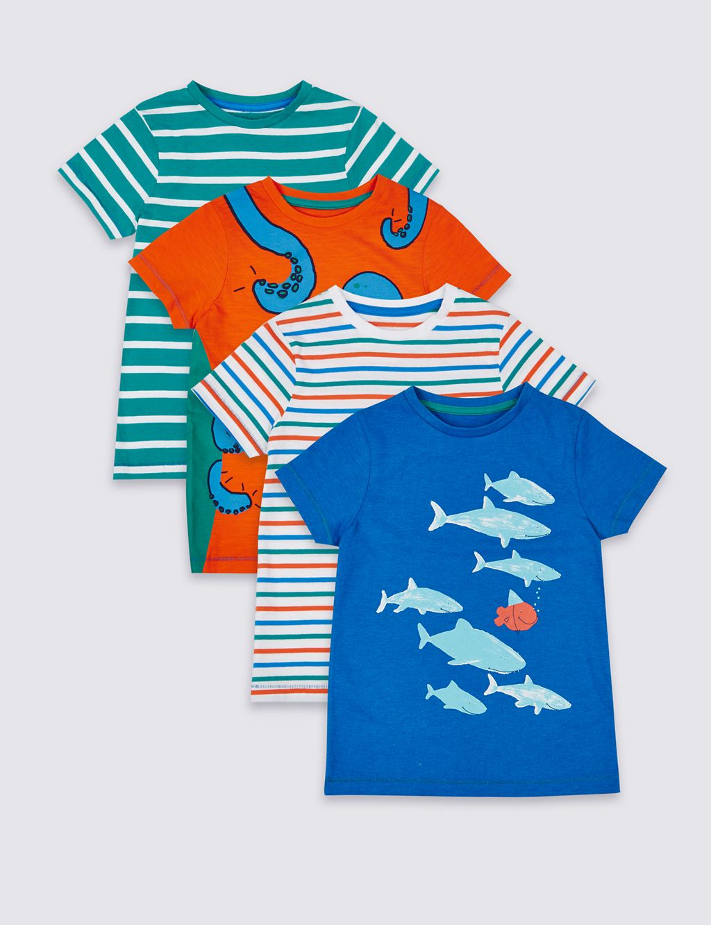4 Pack Holiday Tops (3 Months - 7 Years) 3 of 9