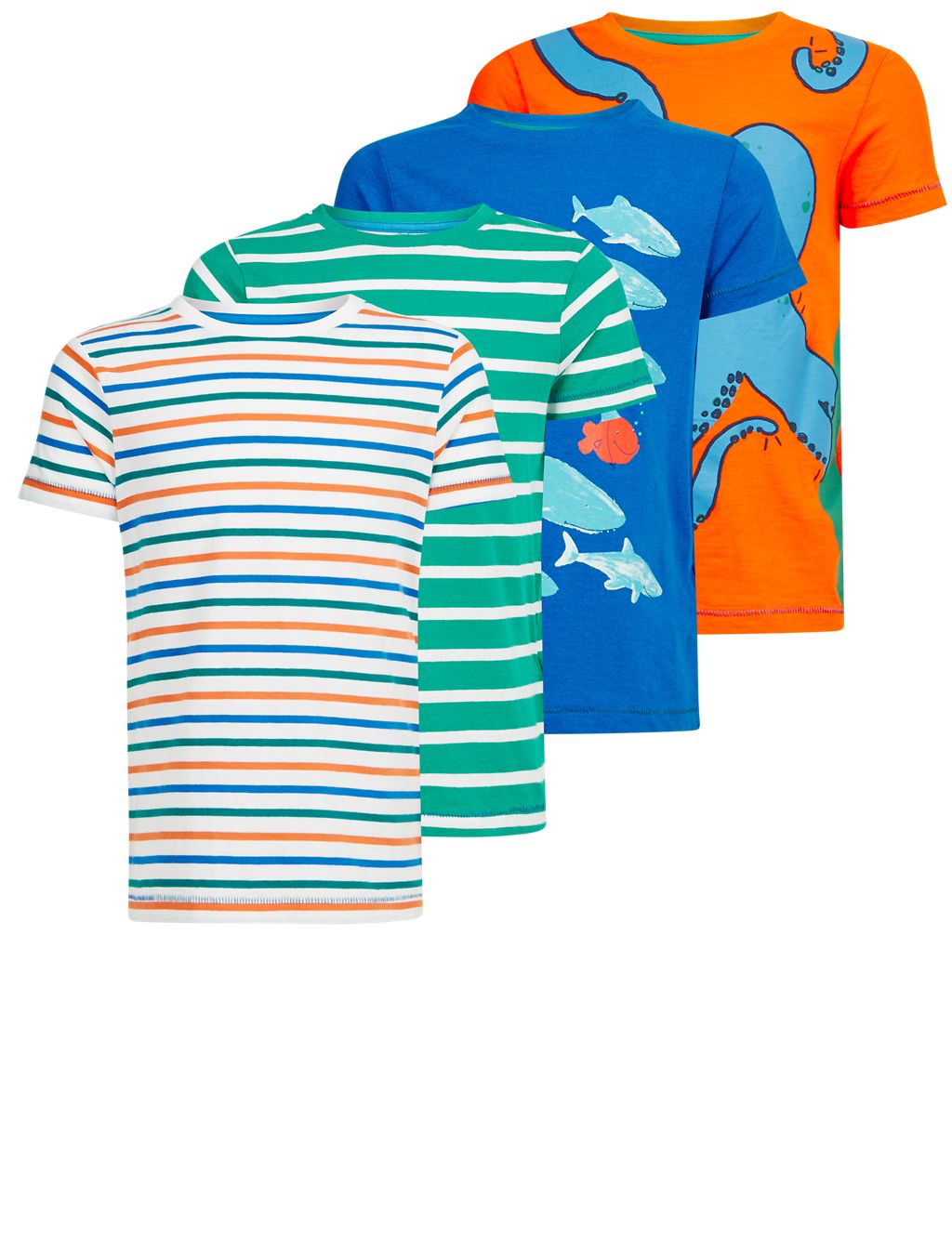 4 Pack Holiday Tops (3 Months - 7 Years) 6 of 9