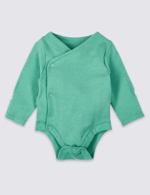 SALE: Mint Wrap Over Bodysuit | Bella and Blue | SilkFred US