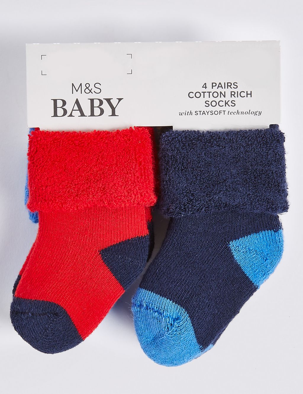 4 Pairs of Baby Socks 2 of 2