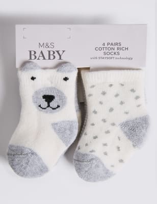 m and s baby socks