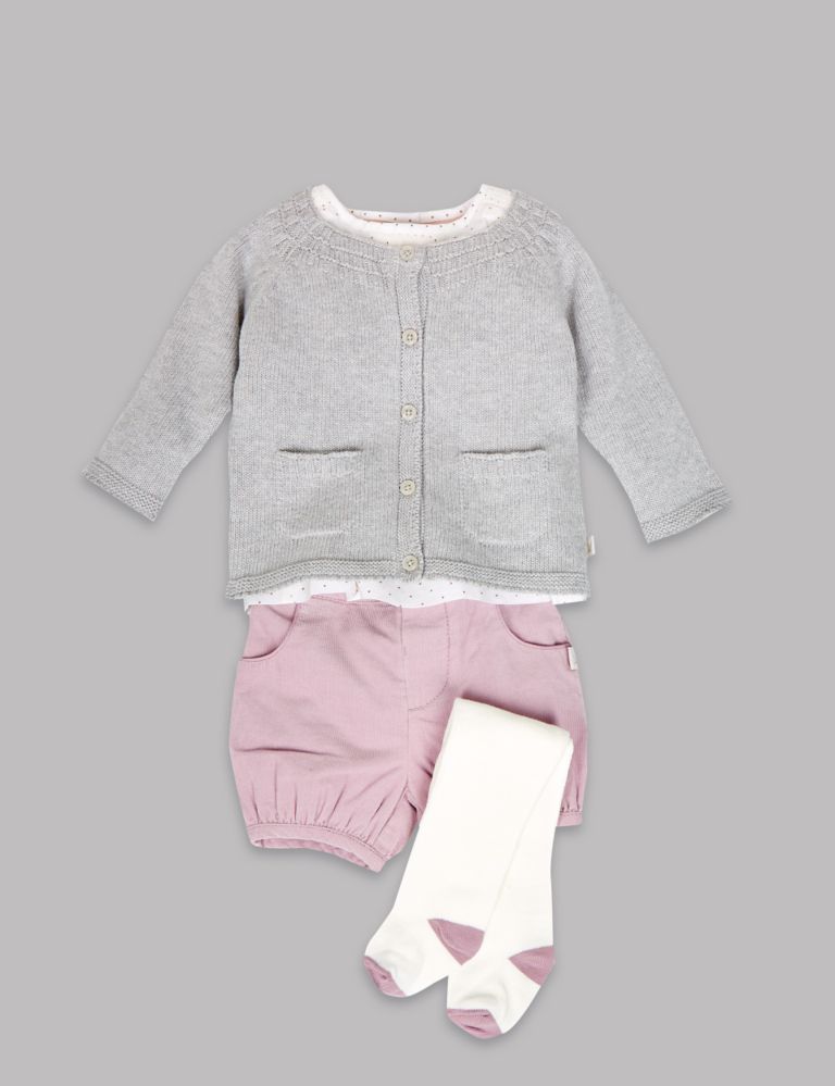4 Piece Baby Outfit 1 of 9