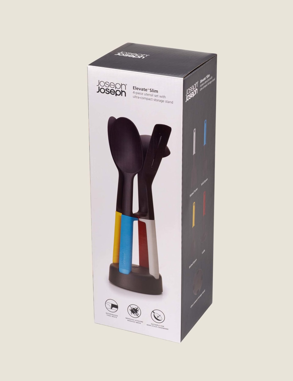 4 Piece Elevate Slim Utensil Set Joseph Joseph M&S
