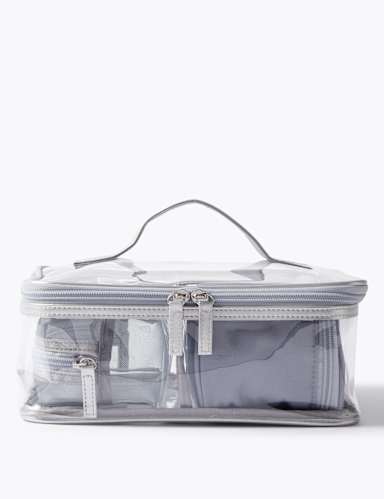 4 Piece Make-Up Bag Set 1 of 3