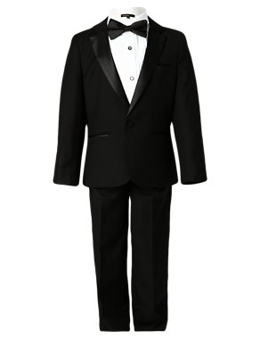 4 Piece Tuxedo Suit (1-7 Years) Image 2 of 6