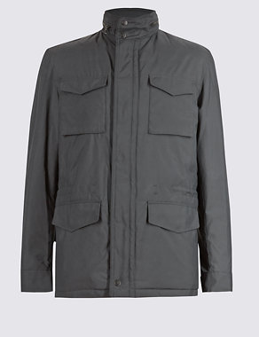 4 Pockets Hooded Jacket with Stormwear™ Image 2 of 6