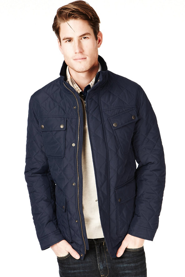 4 Pockets Quilted Jacket with Stormwear™ Image 1 of 2