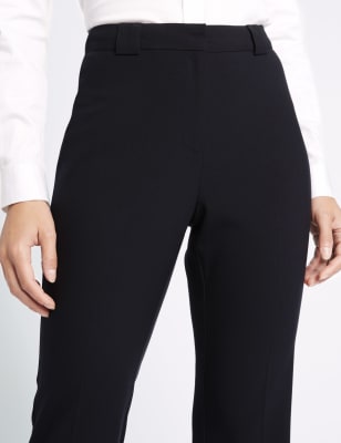 Slim Bootcut Trousers, M&S Collection