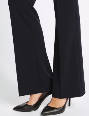 Slim Bootcut Trousers, M&S Collection