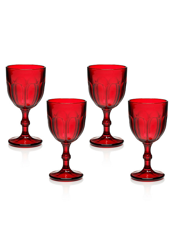 4 Wine Glasses Image 1 of 1