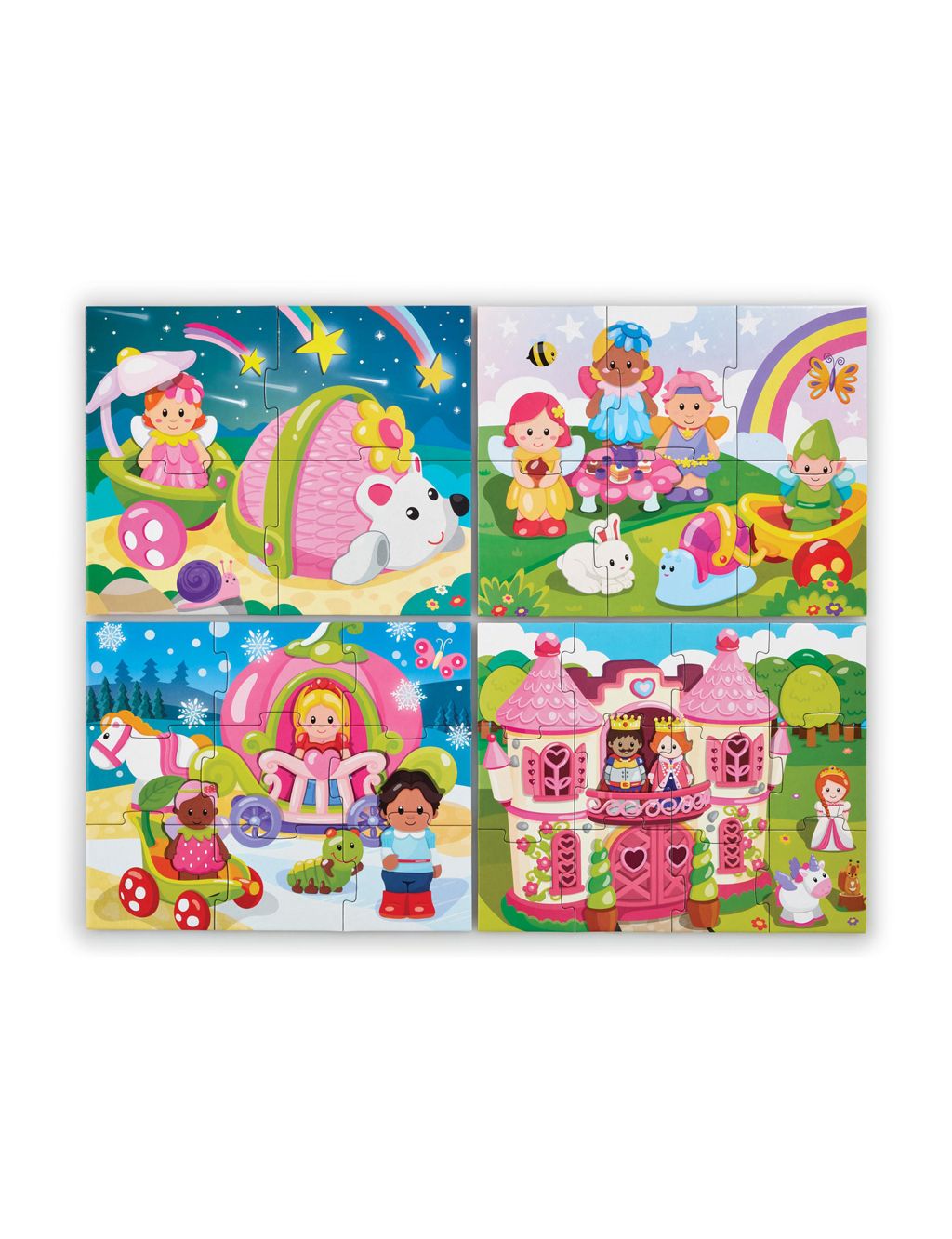 4 in 1 Happyland Puzzles Fairytale (2-5 Yrs) 2 of 2
