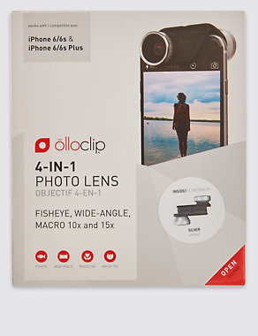 4-in-1 Lens for iPhone 6/6s & 6/6s Plus Image 2 of 9