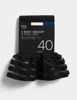 40 Denier Body Sensor™ Hold-ups Image 2 of 5