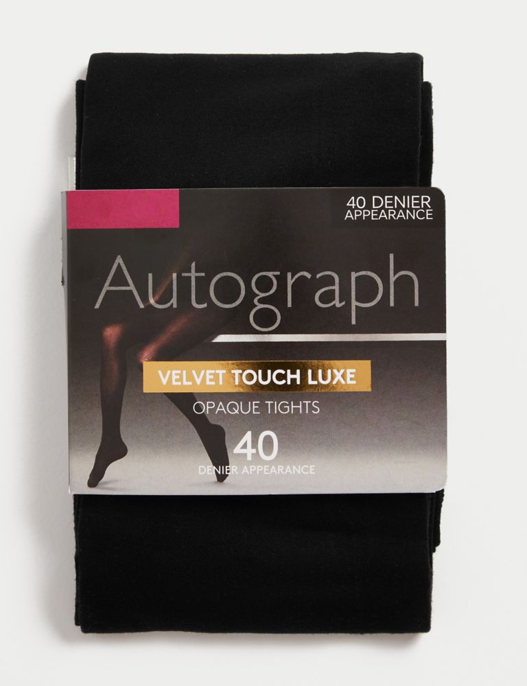 Autograph 40 Denier Soft Luxe Seamless Opaque Tights - ShopStyle
