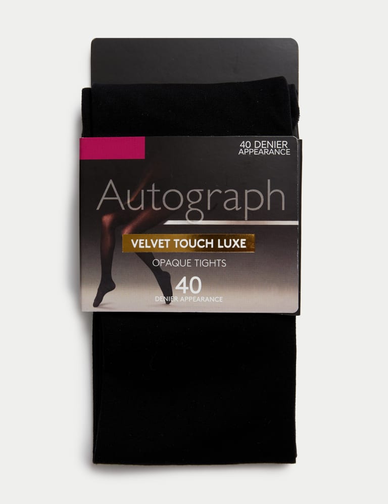 Autograph 40 Denier Soft Luxe Seamless Opaque Tights - ShopStyle