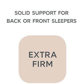 Extra firm mattress support