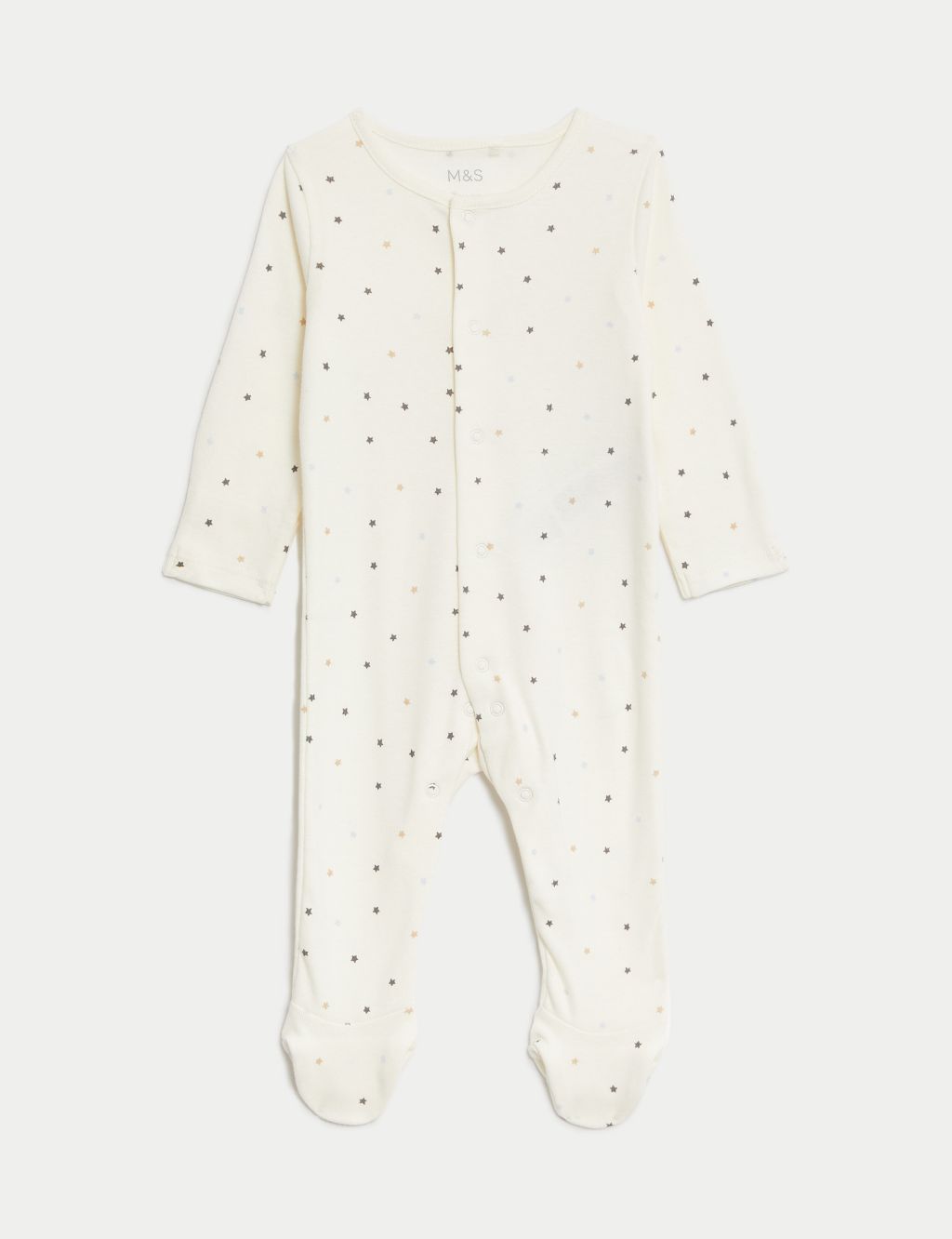 4pc Pure Cotton Stars Starter Set (0-1 Yrs) | M&S Collection | M&S
