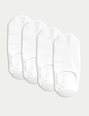 4pk Cotton Rich Invisible Trainer Liners™ Image 1 of 2