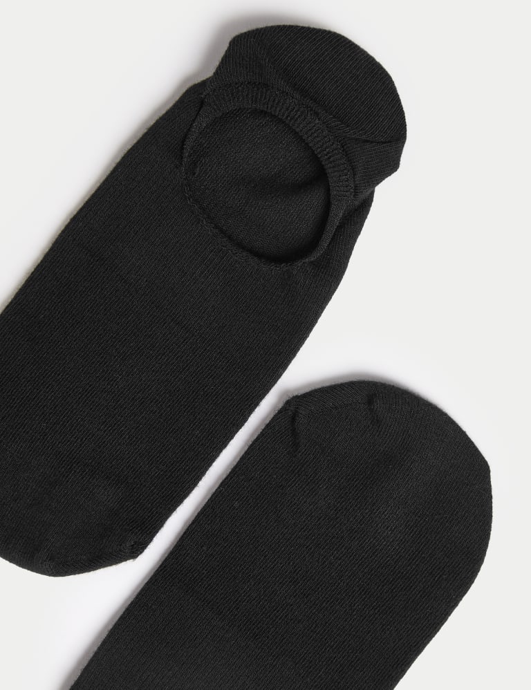 4pk Cotton Rich Invisible Trainer Liners