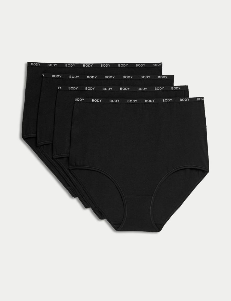 4pk Cotton with Cool Comfort™ Full Briefs