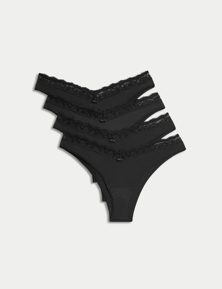 4pk Miami Brazilian Knickers | Mu0026S Collection | Mu0026S