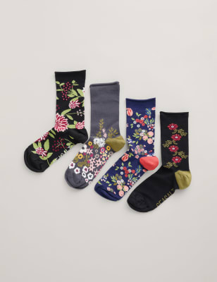 Womens patterned ankle best sale socks