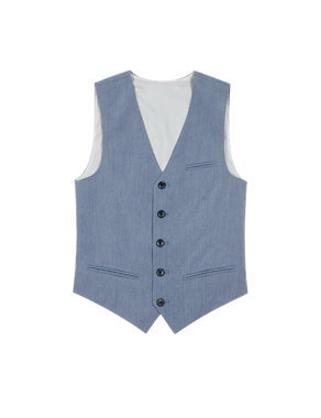 5 Button Waistcoat (5-14 Years) Image 2 of 3